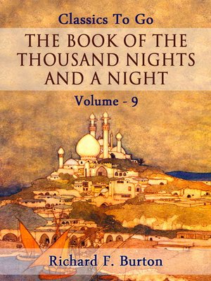 cover image of The Book of the Thousand Nights and a Night — Volume 09